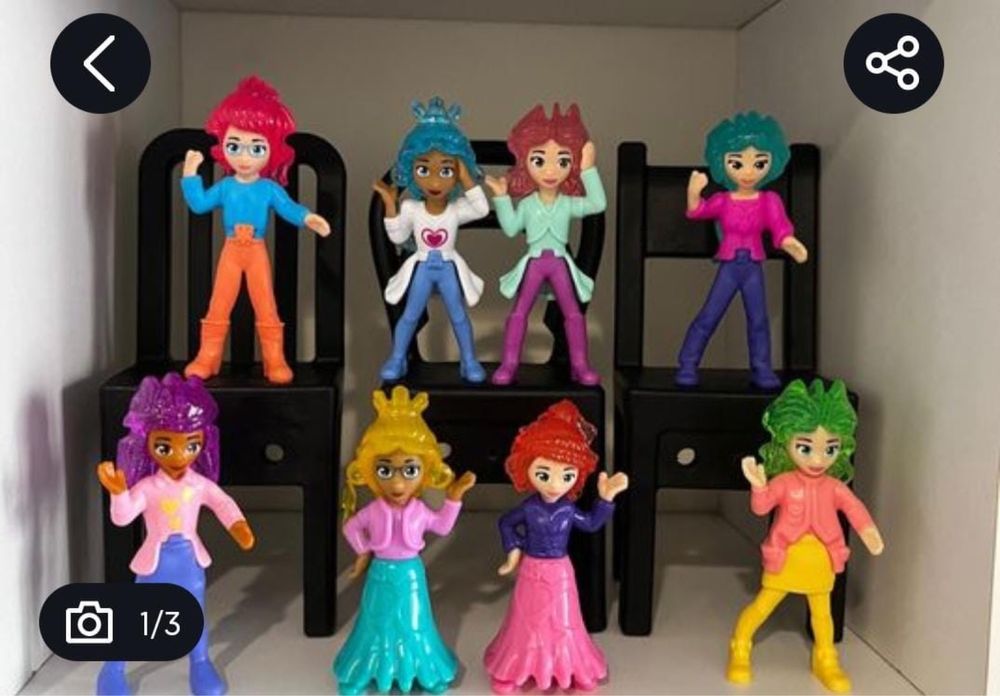 Киндер фигурки для девочек