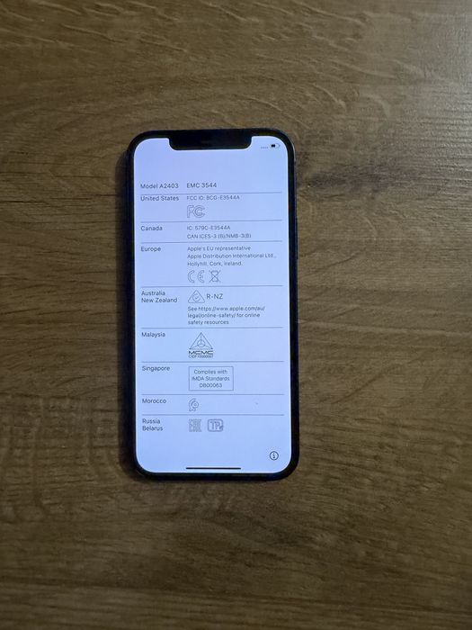 iphone 12 albastru 128gb