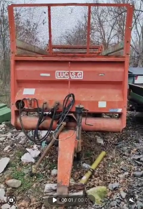 Remorca Gunoi 8 Tone