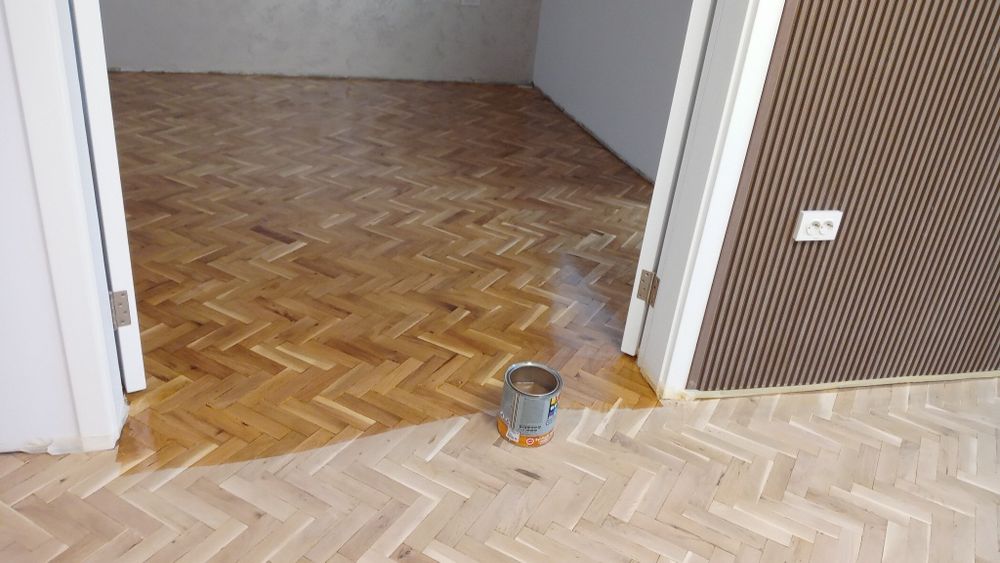 Безпрахово циклене на паркет и дюшеме 20евро