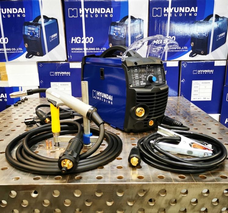 Сварочный аппарат HYUNDAI 200 аргонно дуговая сварка