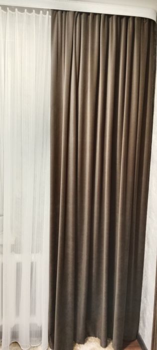 Продам штор с тюлем