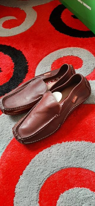 Espadrile prada barbati marime 40 26 cm piele naturala noi