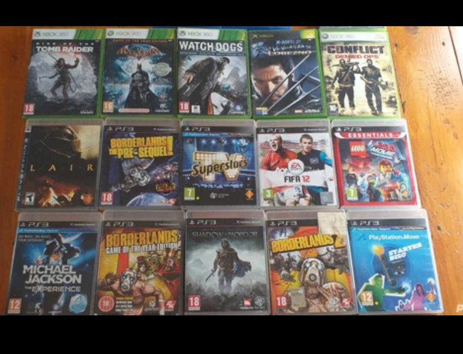 Set 16 jocuri majorit. pt PS3/X-box 360 PlayStation 3/FIFA 18 pt PS 4