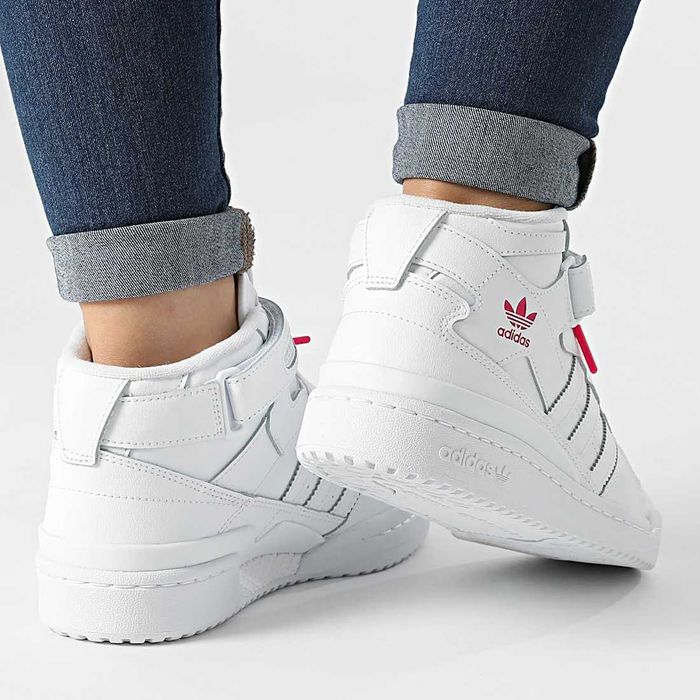 Оригинални кожени маратонки * ADIDAS ORIGINALS FORUM * EU42
