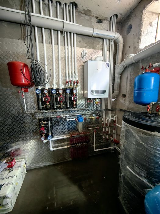 Сантехник теплый пол от 1500тг.