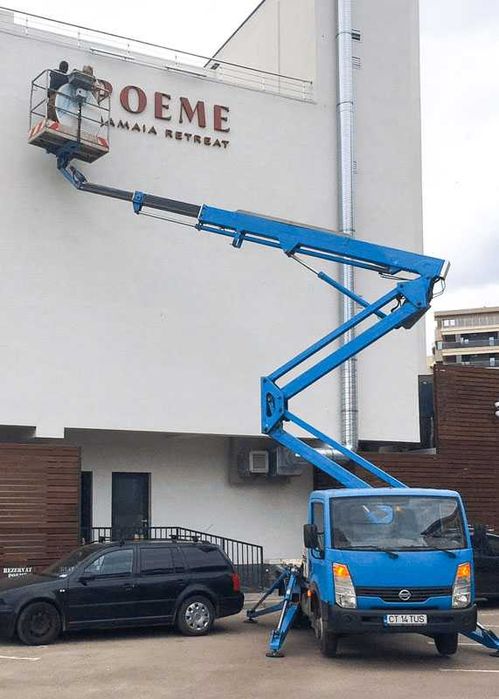 Închiriere nacela PRB 22m de inchiriat/Inchirieri nacela pe autosasiu