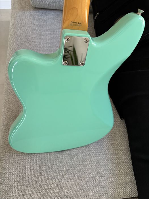 Fender Jaguar MIJ Crafted in Japan 2002 JG66 Surf Green + husă