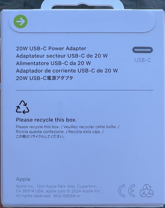 Адаптер Зарядно Apple iPhone