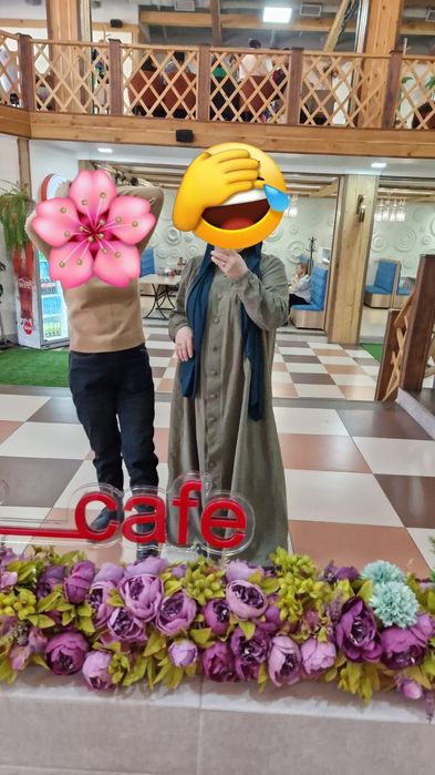 Хиджаб б/у и новый платье