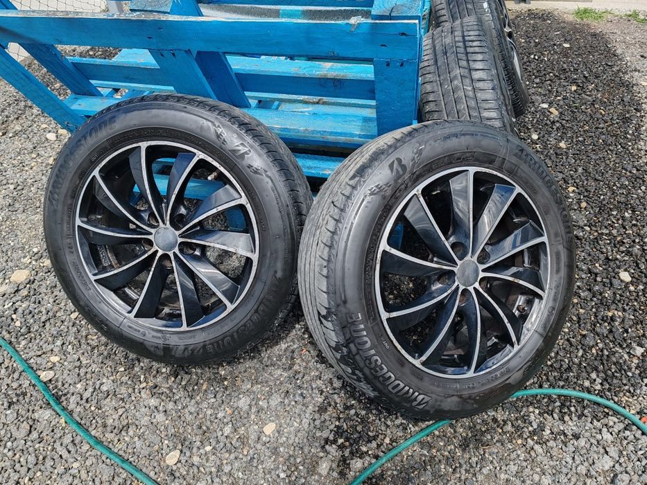Jante + anvelope +senzori 5x114,3 Renault Kadjar