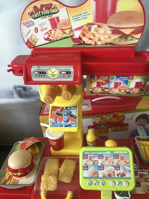 Играчка “Бързо хранене” със звук и светлини
