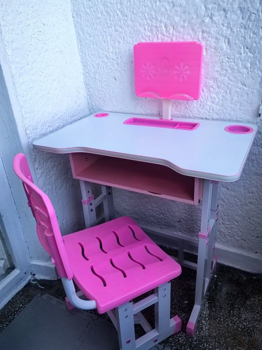 Birou fetițe reglabil 3-9 ani