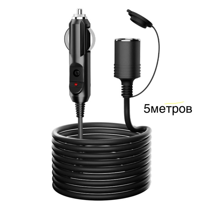 Удлинитель в прикуриватель 12-24 15А