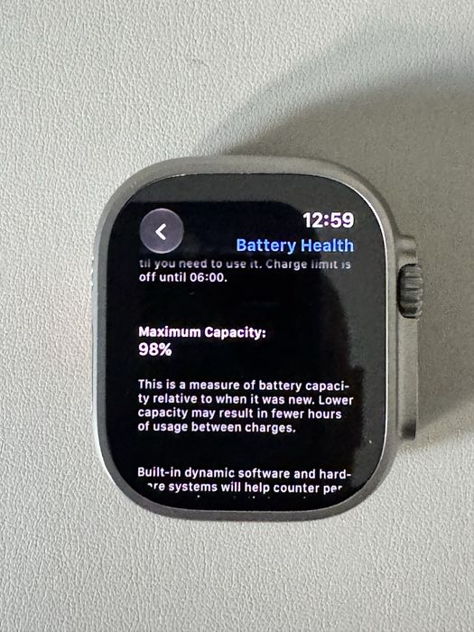 Apple Watch Ultra 3 Titanium 49mm Cellular | Baterie 98% | Garanție eMAG 1 An | Full Box