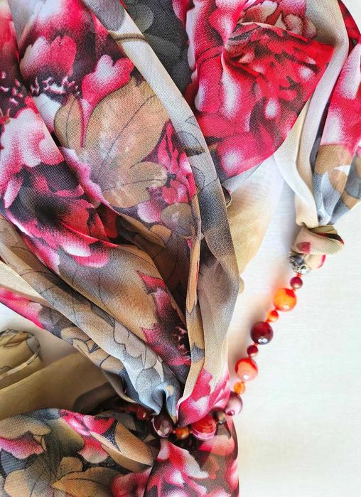 esarfe cu pietre semipretioase