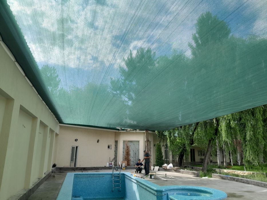 Soya setka banir tent ornatamiz.сойа сетка урнатамиз Банир тент устовк