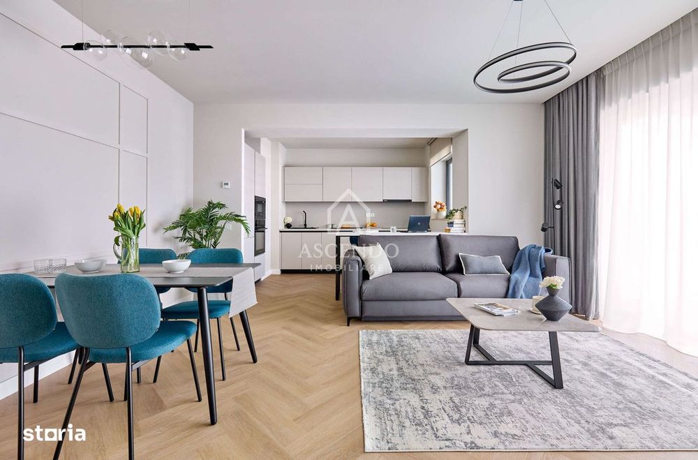 AFI Home North - Apartament 2 camere, cu balcon, etaj 4, pet friendly