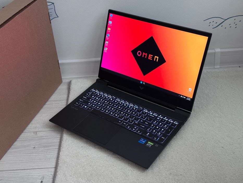 16.1 144hz/ RTX 3060 6GB /i7 11800h /512SSD/ 16gb/ HP Victus/B&O audio