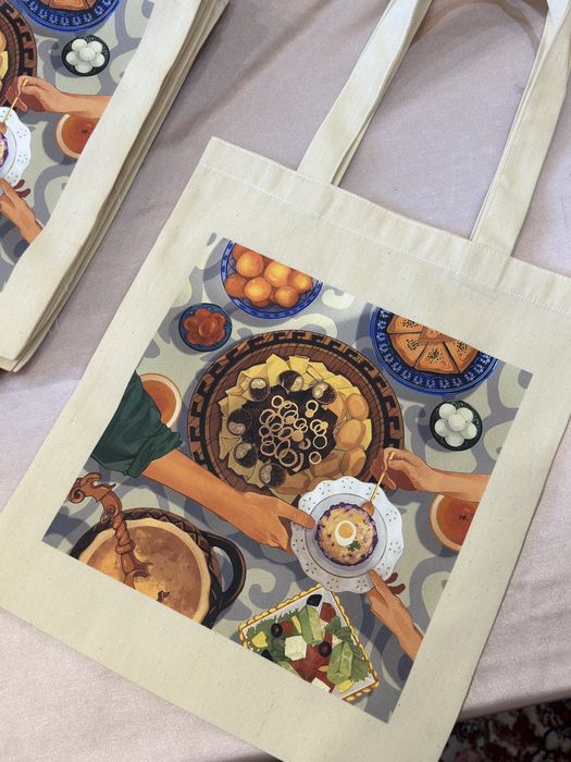 Шопперы с принтом