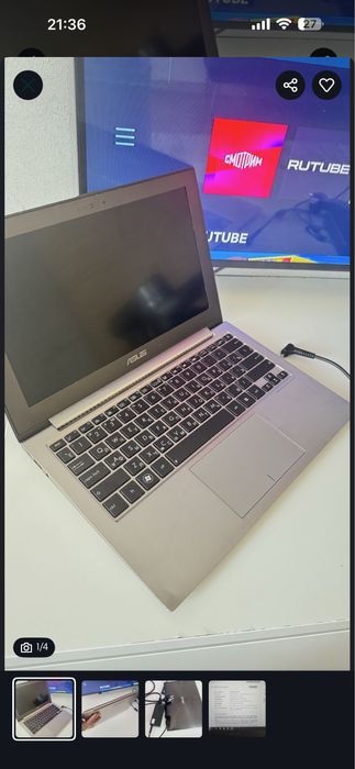 Ноутбук ультрабук Asus