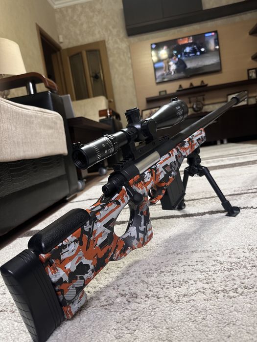 Орбибольная винтовка AWM с аккумулятором