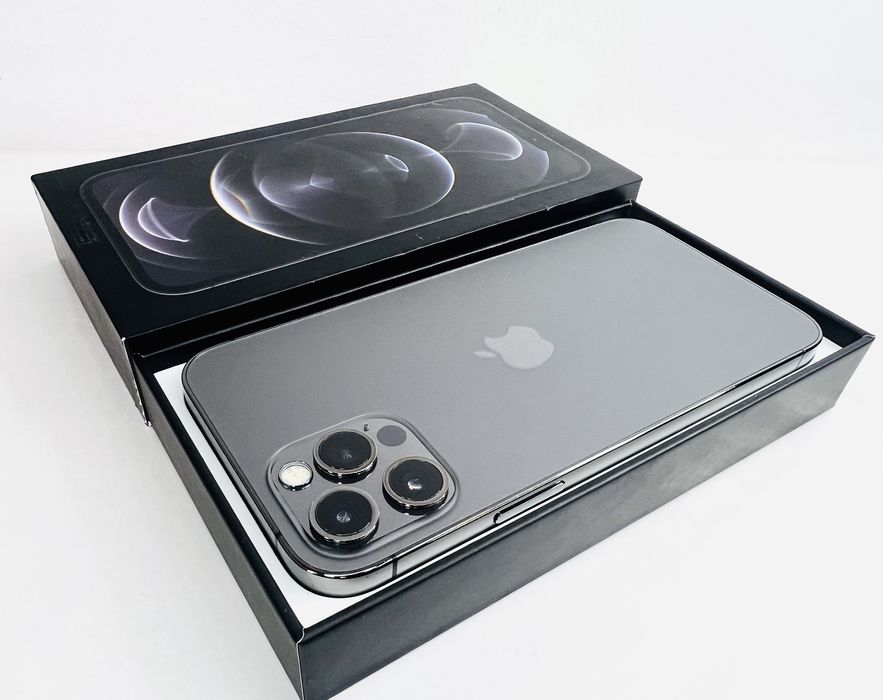 Apple iPhone 12 Pro Max 128GB Graphite Перфектен! Гаранция!