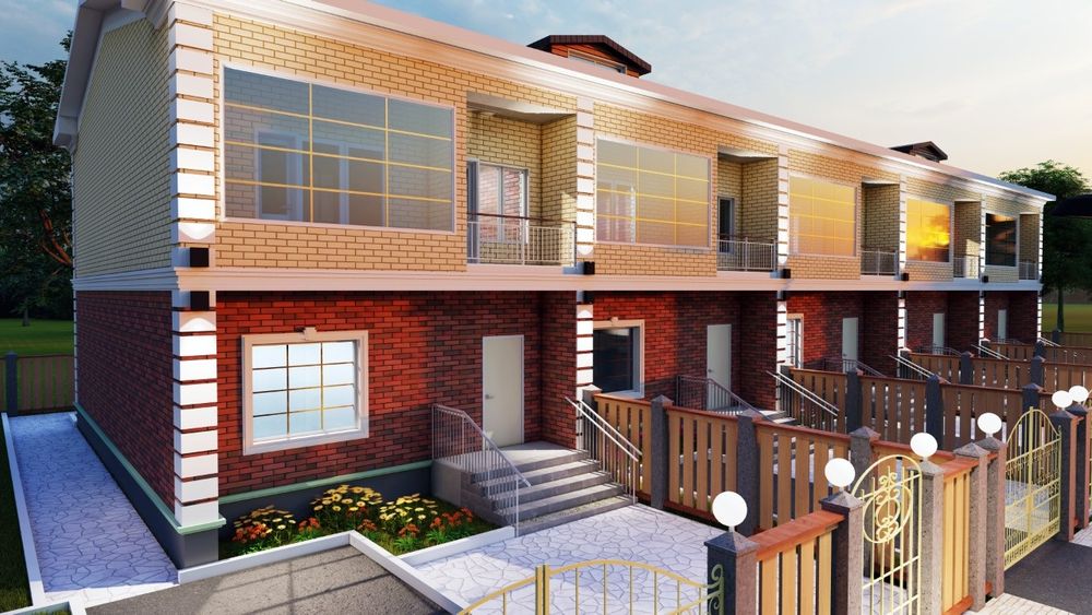 Таунахаусы квартиры в кунгей