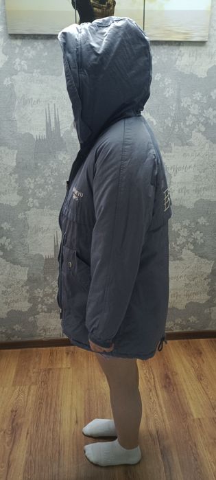 Пуховик зимний подростковый