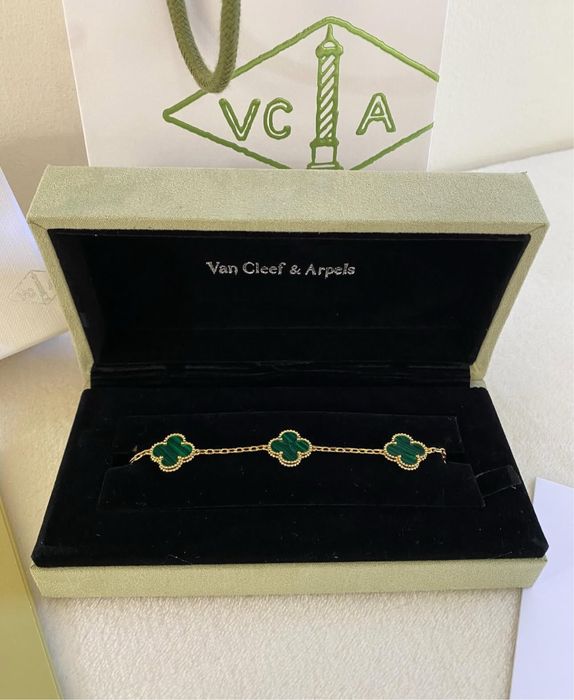Brățară Van Cleef & Arpels Gold 750 Green