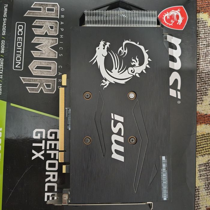 vand placa video gtx 1660ti 6gb gddr6 full box la cutie impecabila