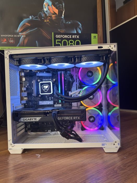 Геймърски компютър/ I7 11700K/Водно/32GB/RTX 5080/1TB SSD