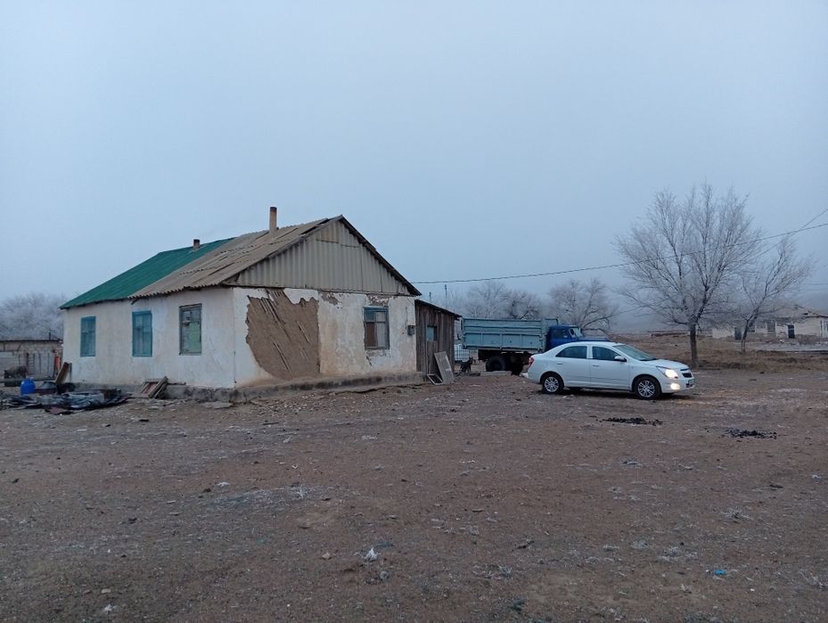 Дом в селе с участками.