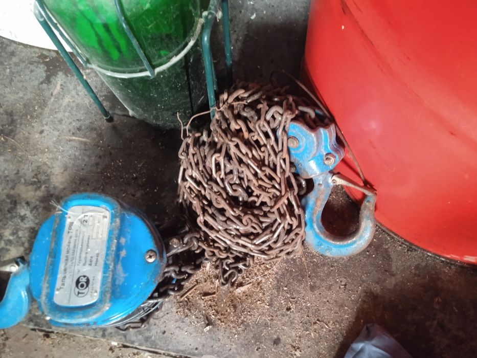 Продам цепную таль 2 тонны