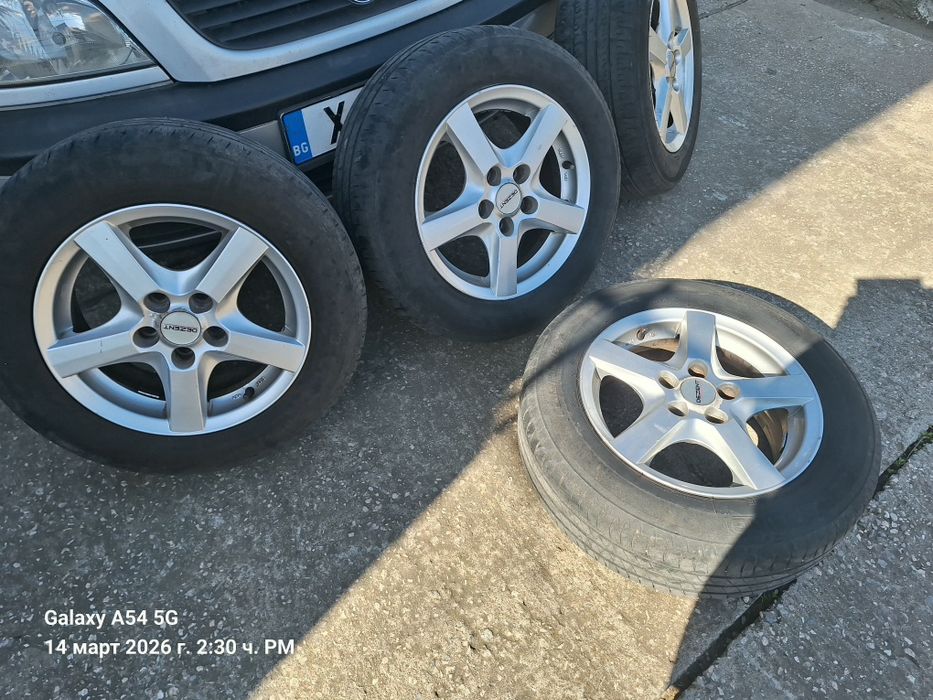 Летни гуми с джанти