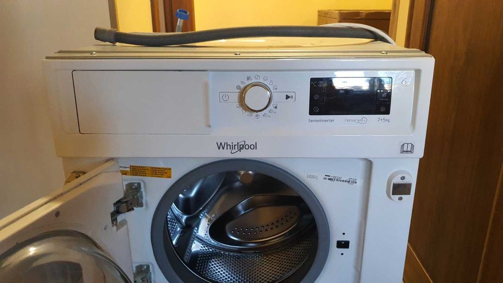 Вградена пералня със сушилня Whirlpool BI WDWG 751482 EU N