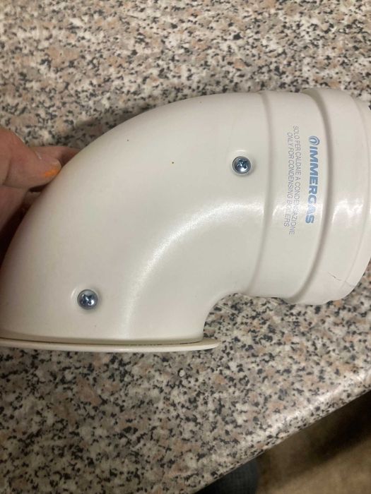 Коляно 90° Ø 60/100  за кондензни котли immergas имергаз