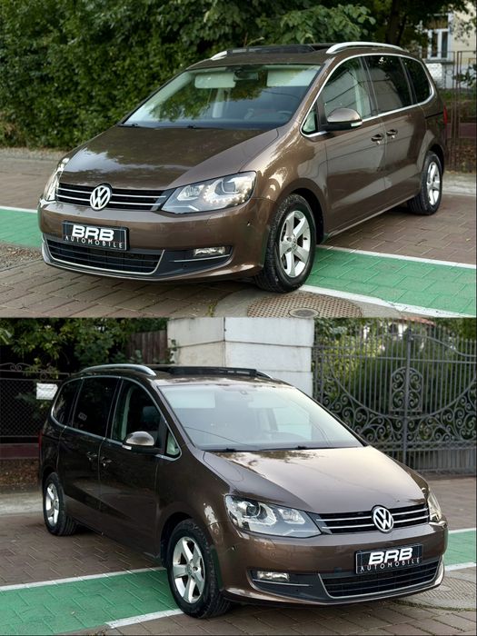 • Vw Sharan 2013 / 7 Locuri / Exclusive - Cutie Automată • Extra full !! • Parc Auto / RATE / Garantie •