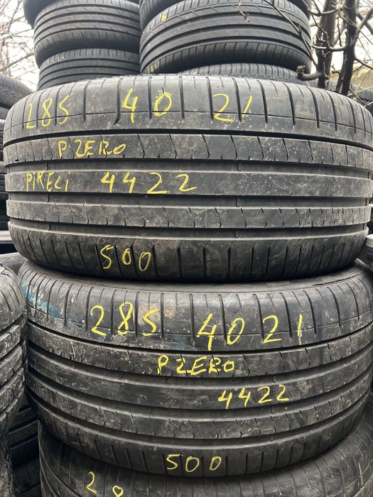 285 40 21 Pirelli P Zero / Vulcanizare Non Stop