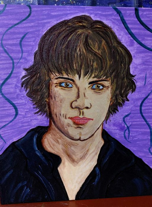 Картина "Сэмми" акрил