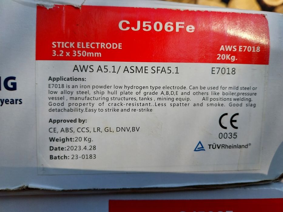 Electrozi super bazici