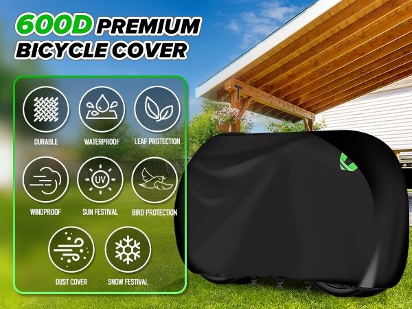 Водоустойчиво покривало за автомобилен багажник за велосипеди