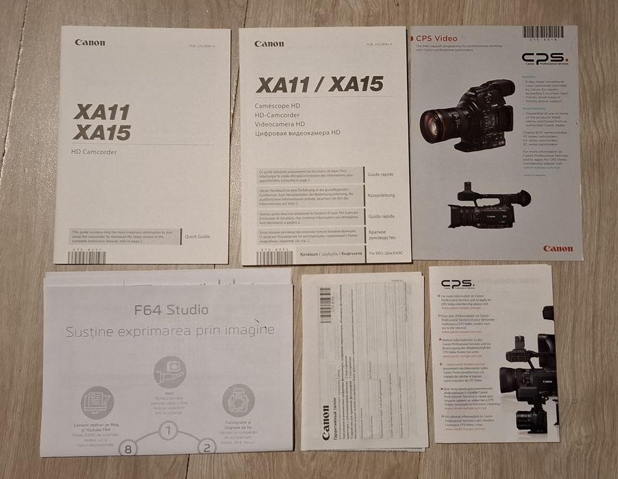 Camera video profesionala CANON