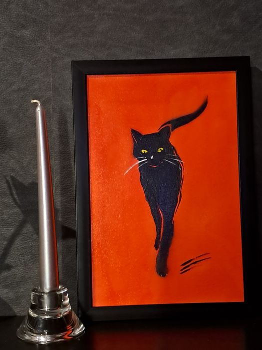 Картина Черна котка