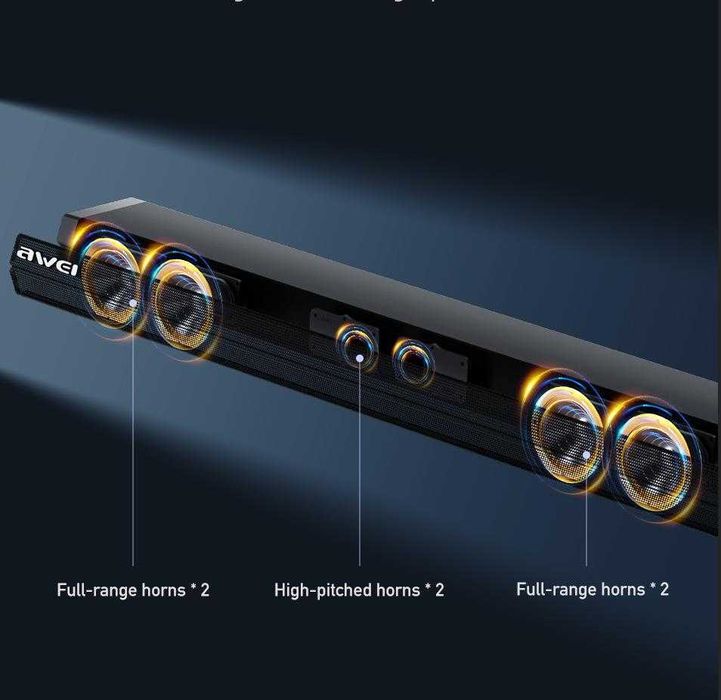 Awei Y990 100W домашний кинотеатр саундбар мощное звучание