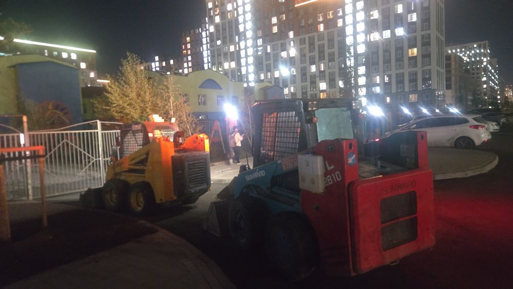 Аренда Мини погрузчик Астана  бобкат bobcat
