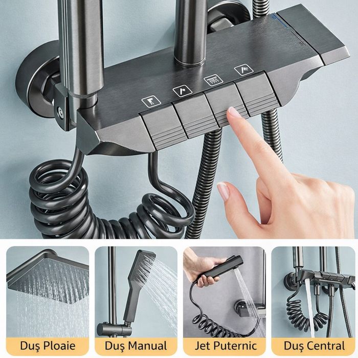 Set Duș de baie cu toate accesoriile incluse in pachet de Vânzare