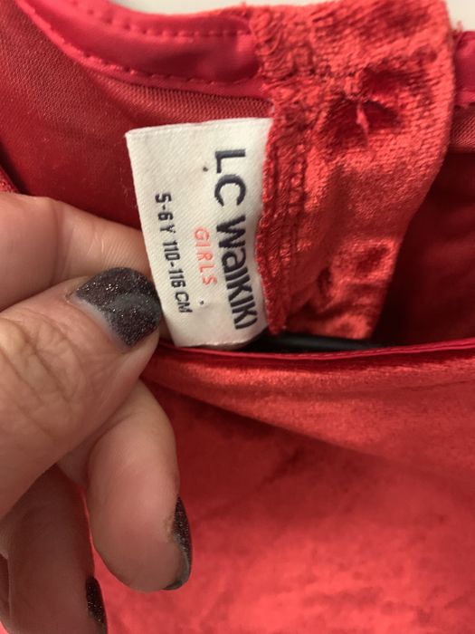 Reserved premium  детска луксозна рокля 3-4г.