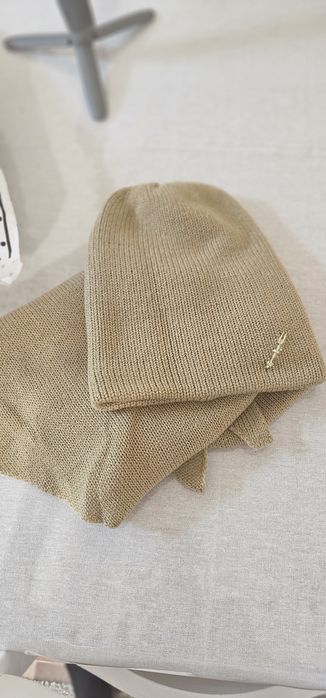 Шапка женская с косынкой комплект