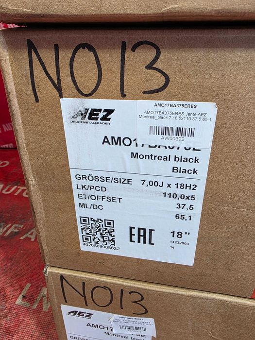 Jante Aliaj 5x110 18'' AEZ - JEEP Compass / Renegade - 7J ET 37.5 65.1 ! JANTE NOI - SUPER PRET !